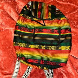 Rasta Rucksack ❤️💚🖤💛